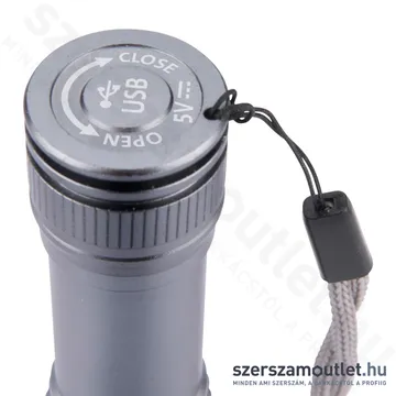 EXTOL LED zseblámpa, USB újratölthető (280lm)