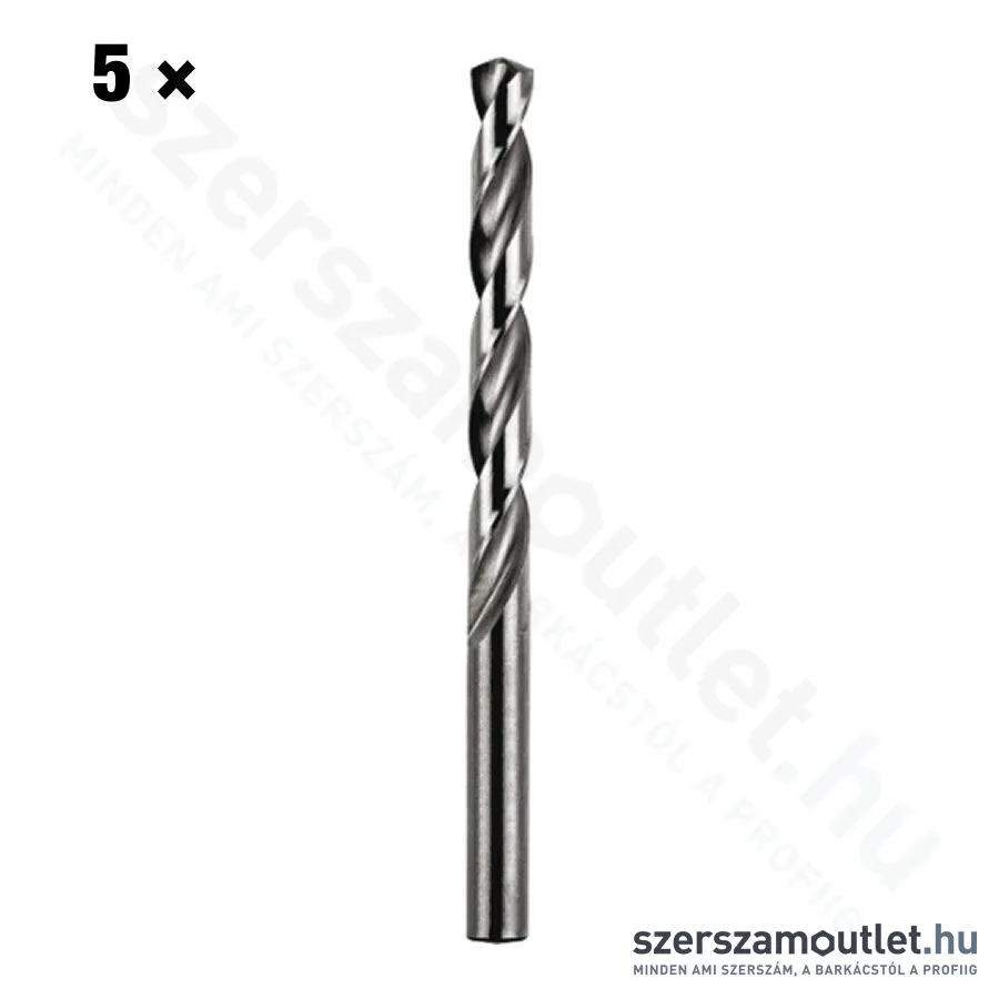 MAKITA HSS-G fémfúró 9,5x125mm [5db/csomag] (P-60436-5)