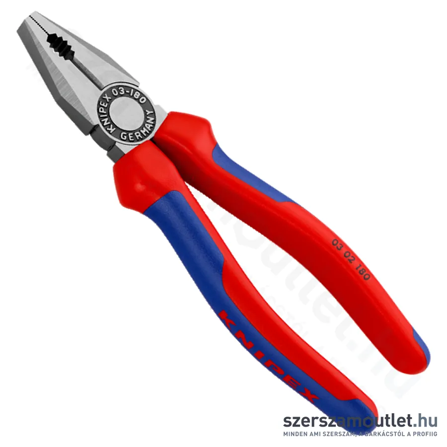 KNIPEX Kombinált fogó 180mm (03 02 180)