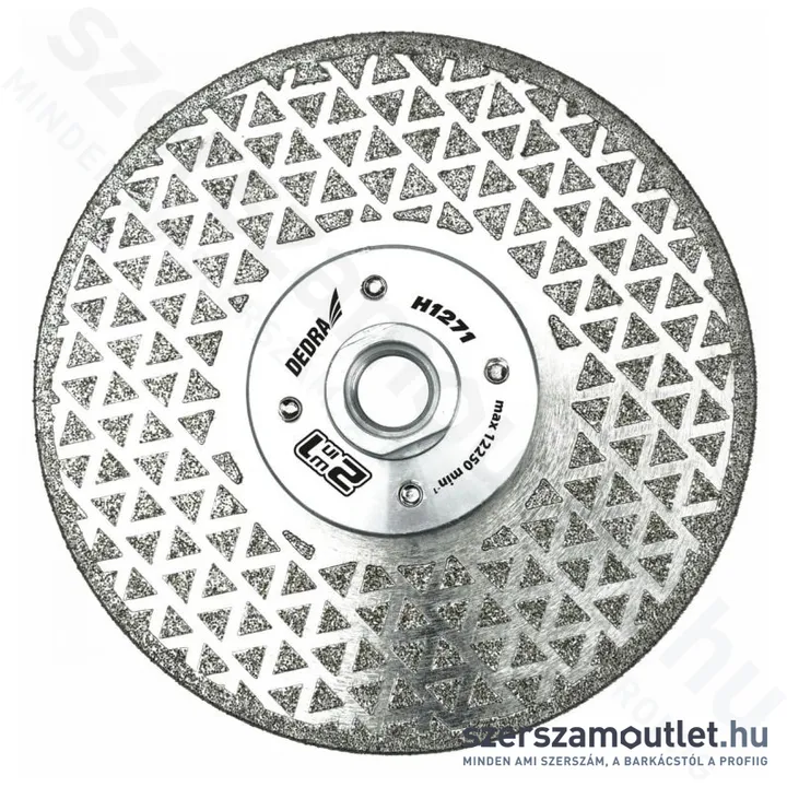 DEDRA Gyémánt csiszoló és vágókorong 125x2,8mm