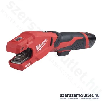 MILWAUKEE M12 PCSS-202C Akkus csővágó INOX, kofferben (2x2,0Ah/12V) (4933479242)
