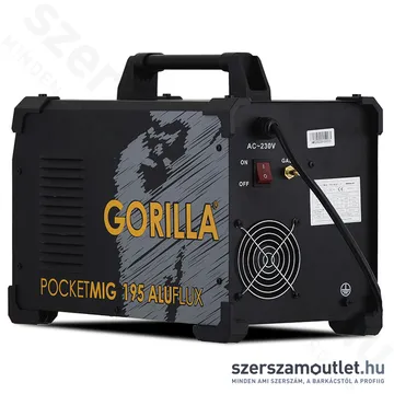IWELD GORILLA POCKETMIG 195 ALUFLUX Hegesztő inverter (30-180A)