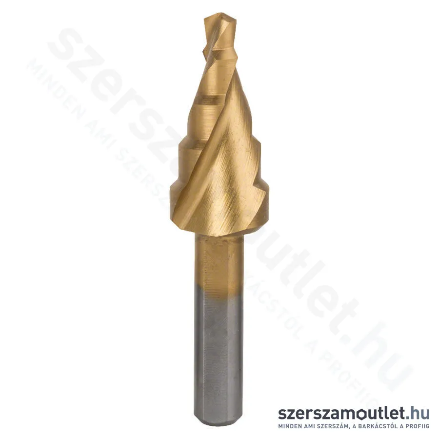 BOSCH HSS-TiN lépcsős fúró 4-12mm, 5 lépcsős