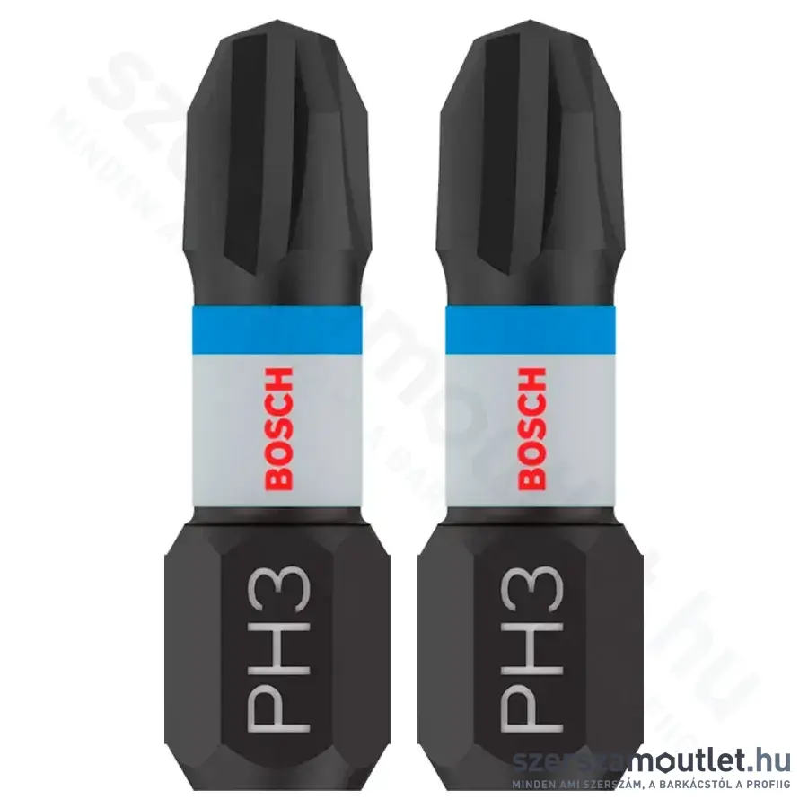 BOSCH Impact Control PH3 csavarbitek 25mm(2 db/csomag)