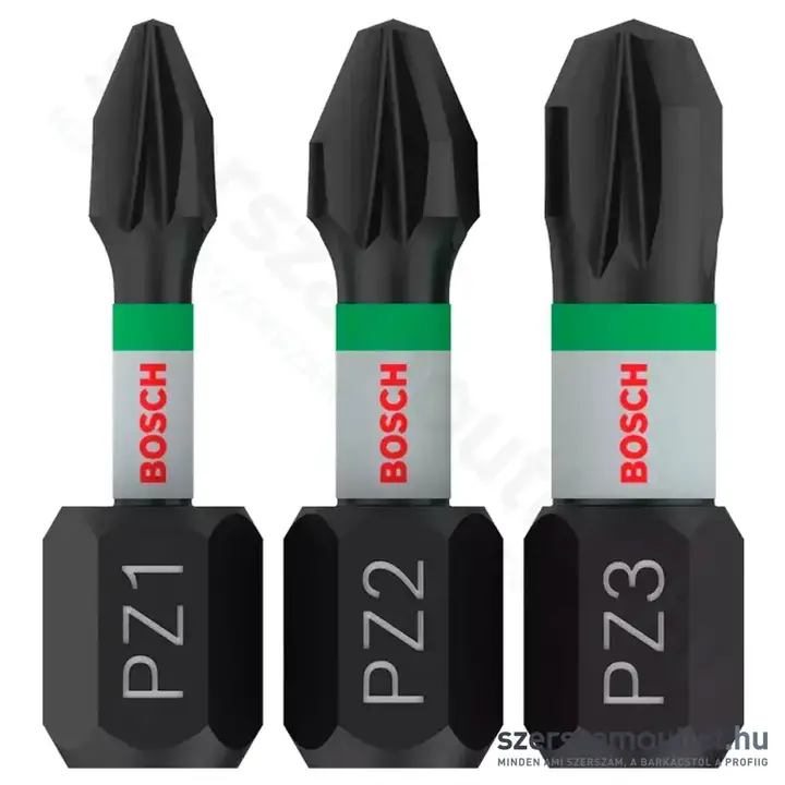 BOSCH Impact Control PZ csavarbitek 25mm(3db)