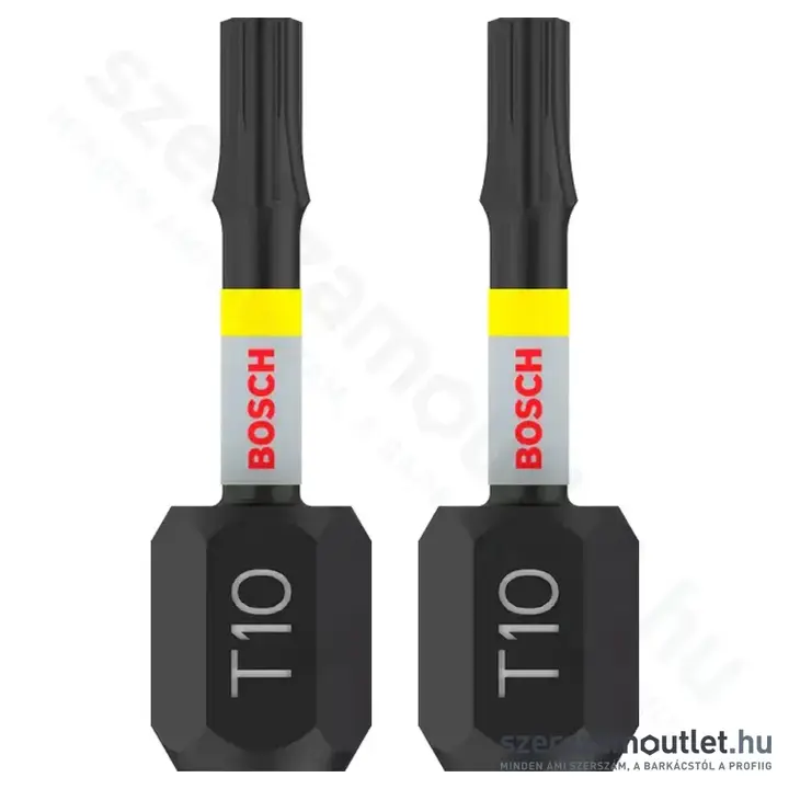 BOSCH Impact Control T10 csavarbitek 25mm(2 db/csomag)