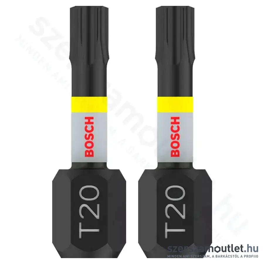 BOSCH Impact Control T20 csavarbitek 25mm(2 db/csomag)