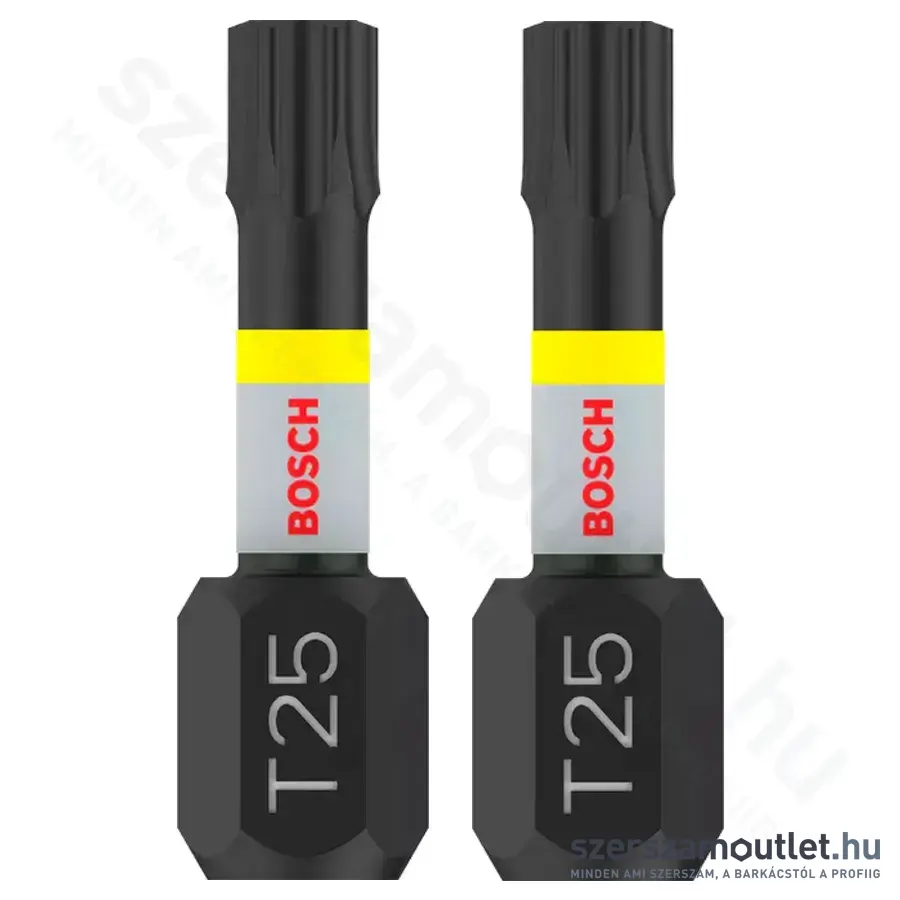 BOSCH Impact Control T25 csavarbitek 25mm(2 db/csomag)
