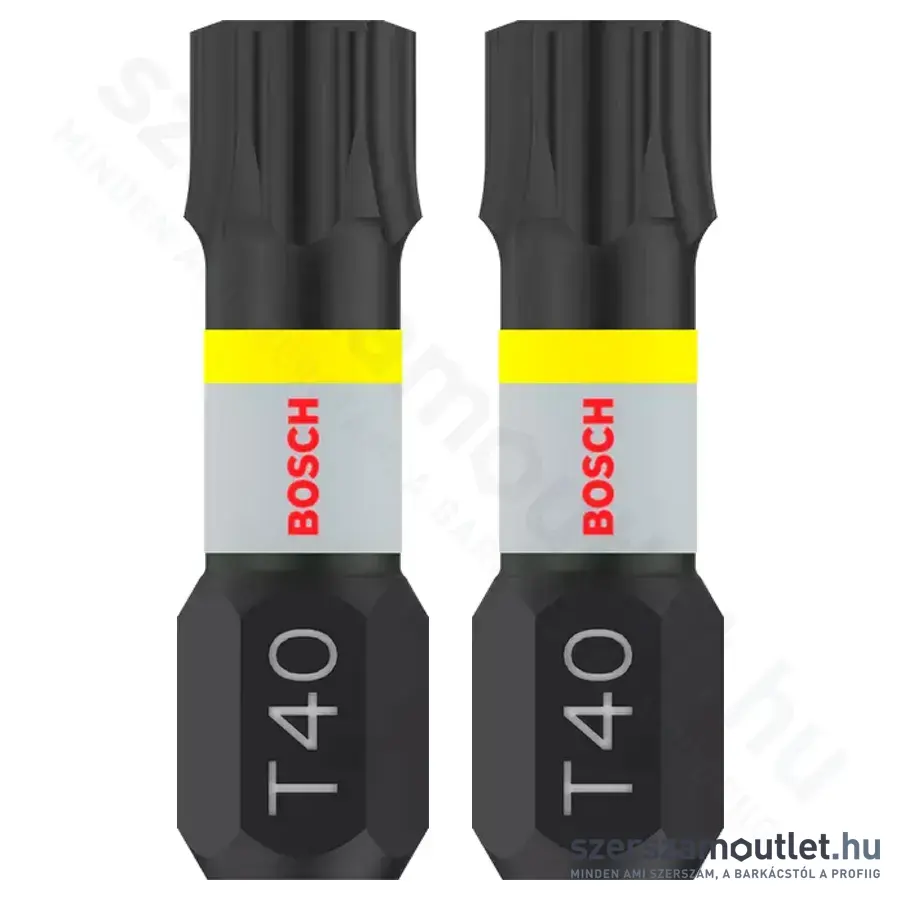 BOSCH Impact Control T40 csavarbitek 25mm(2 db/csomag)