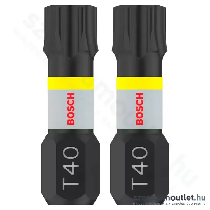 BOSCH Impact Control T40 csavarbitek 25mm(2 db/csomag)