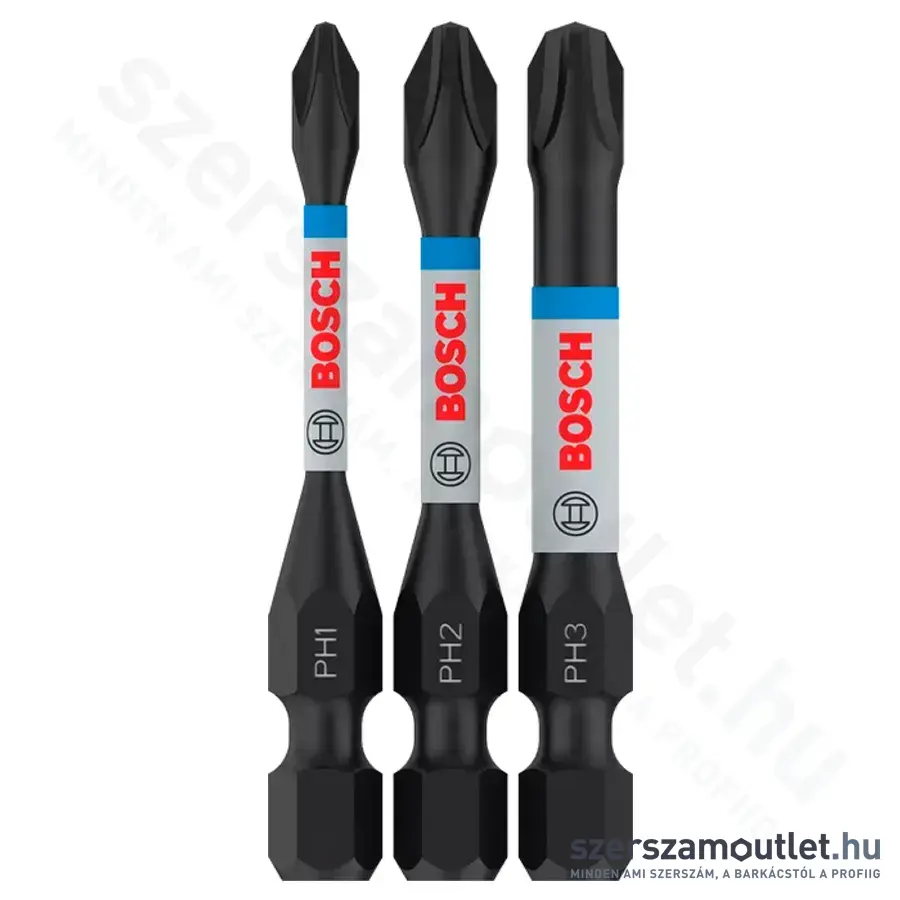 BOSCH Impact Control PH csavarbitek 30mm 3 részes készlet