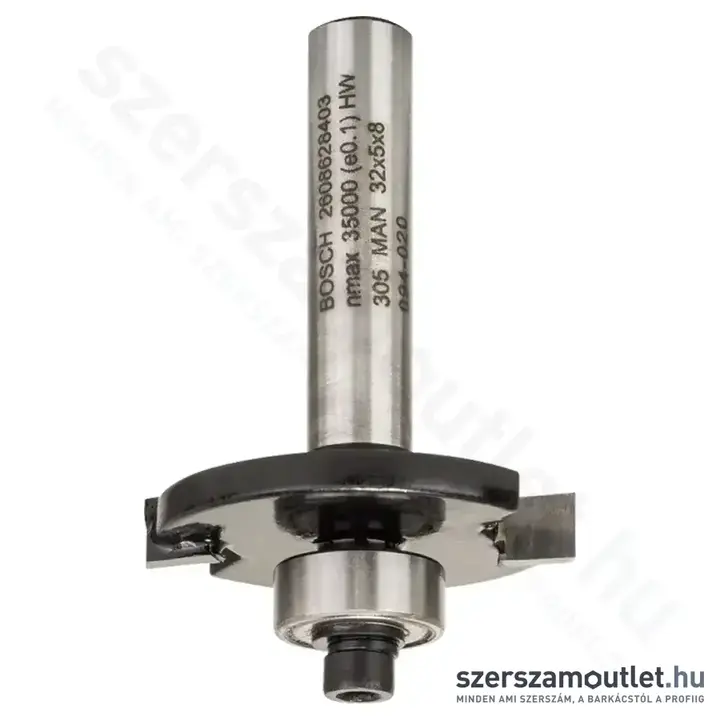 BOSCH Standard for Wood keményfém tárcsás horonymaró (2 vágóél) ø 8 mm, D 32 mm, L 5 mm, G 51