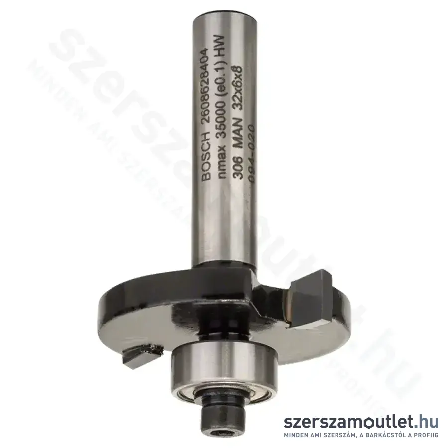 BOSCH Standard for Wood keményfém tárcsás horonymaró (2 vágóél) ø 8 mm, D 32 mm, L 6 mm, G 51
