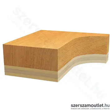 BOSCH Standard for Wood keményfém másolómaró (2 vágóél) ø 8 mm, D 8 mm, L 19 mm, G 66 mm