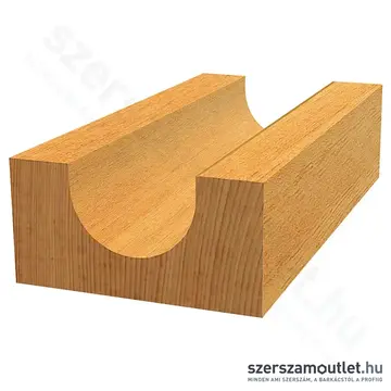 BOSCH Standard for Wood keményfém homorulatmaró (2 vágóél) ø 8 mm, R1 10 mm, D 20 mm, L 12,4 mm