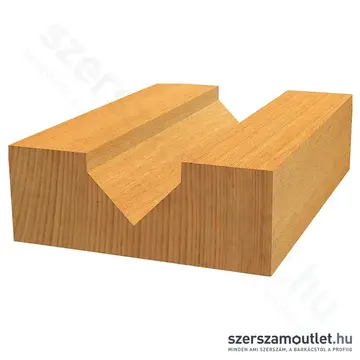 BOSCH Standard for Wood keményfém V-horonymaró (2 vágóél) ø 8 mm, D 16 mm, L 16 mm, G 45 mm, 90