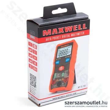 MAXWELL Automata multiméter érintésmentes feszültség detektálással (25700)