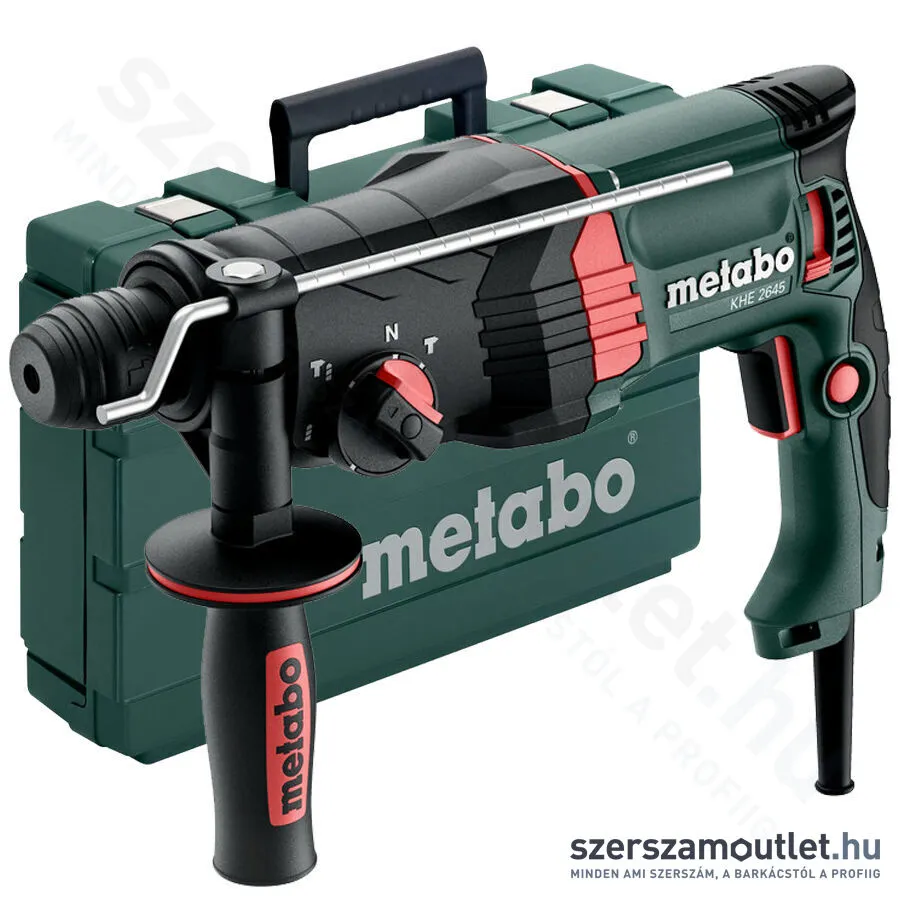 METABO KHE 2645 Fúró-vésőkalapács kofferben (850W, 2.9J)