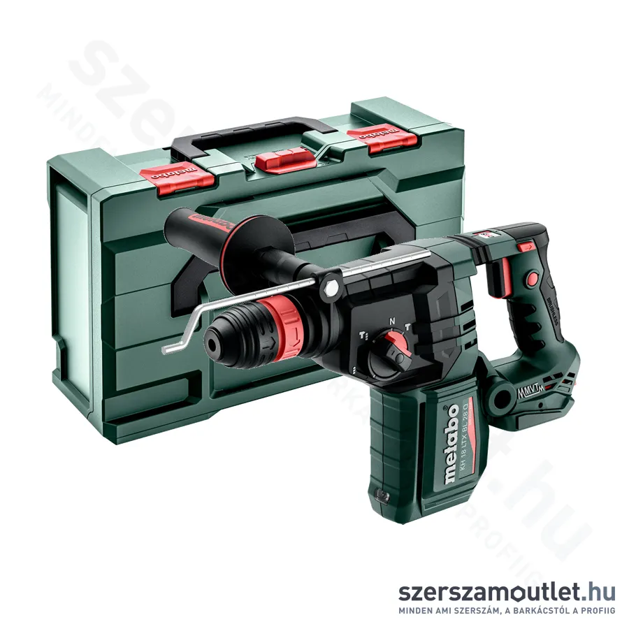 METABO KH 18 LTX BL 28 Q Akkus szénkefementes kalapács, lágyindítás 18V (Akku és töltő nélkül)