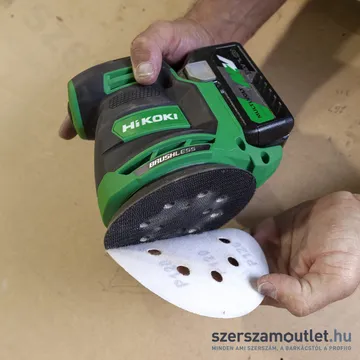 HIKOKI SV1813DA-BASIC Akkus excentercsiszoló (18V/125mm) (Akku és töltő nélkül!)