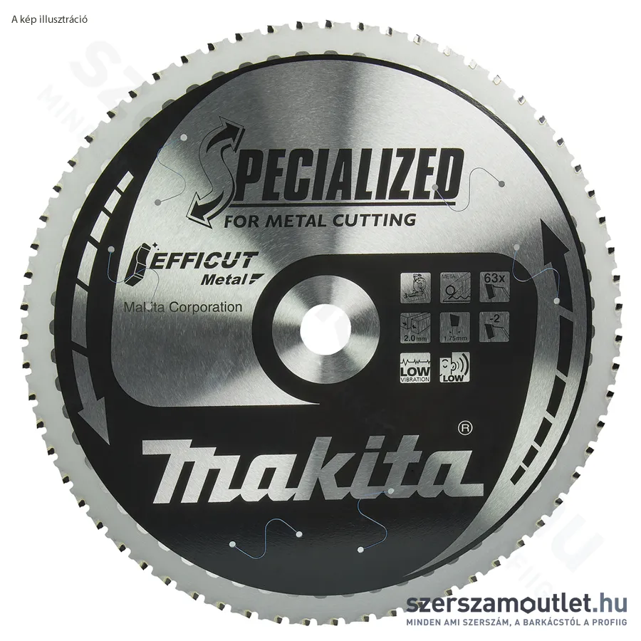 MAKITA EFFICUT Körfűrésztárcsa Fém vágására, 150x20mm 33 fog