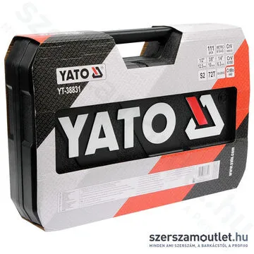 YATO Szerszám és dugókulcs készlet 111 részes (1/2