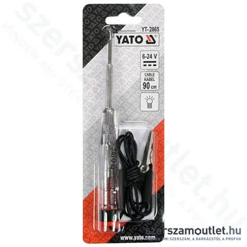 YATO Autóvillamossági teszter 6-24V (YT-2865)