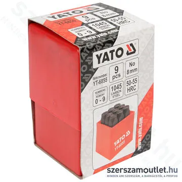 YATO Számbeütő készlet 9 részes 8mm (YT-6855)