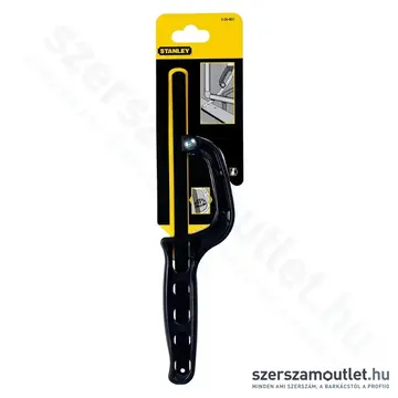 STANLEY Műanyagnyelű kis fémfűrész 260mm (0-20-807)