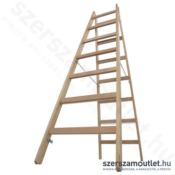 KRAUSE STABILO Fa állólétra 2x7 fokos (170095)