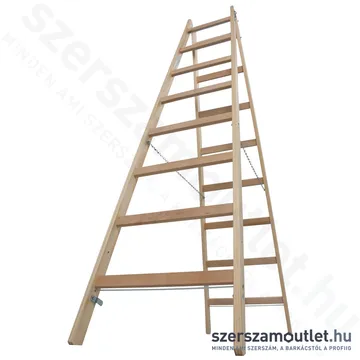 KRAUSE STABILO Fa állólétra 2x8 fokos (170101)
