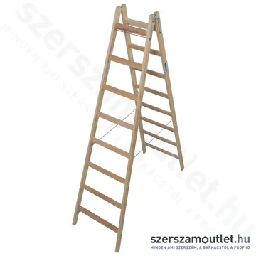 KRAUSE STABILO Fa állólétra 2x8 fokos (170101)