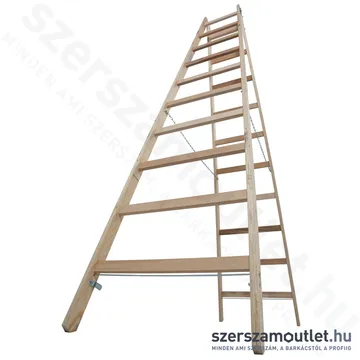 KRAUSE STABILO Fa állólétra 2x10 fokos (170125)
