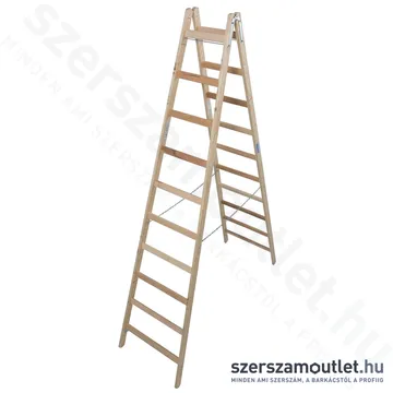 KRAUSE STABILO Fa állólétra 2x10 fokos (170125)