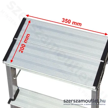 KRAUSE MONTO TREPPY Összecsukható fellépő 2x2 fokos (130013)