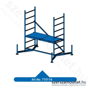 KRAUSE CLIMTEC Alumínium munkaállvány, alapcsomag 3,0m (710116)