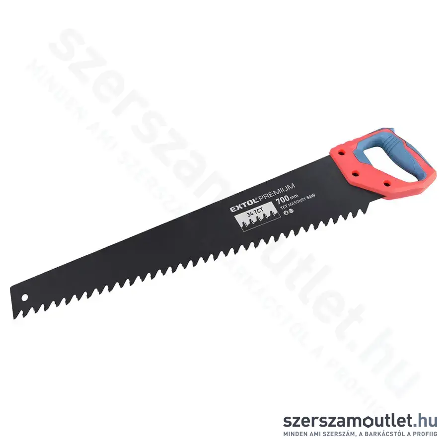 EXTOL Ytong fűrész 700mm/34db keményfémlapkás fog