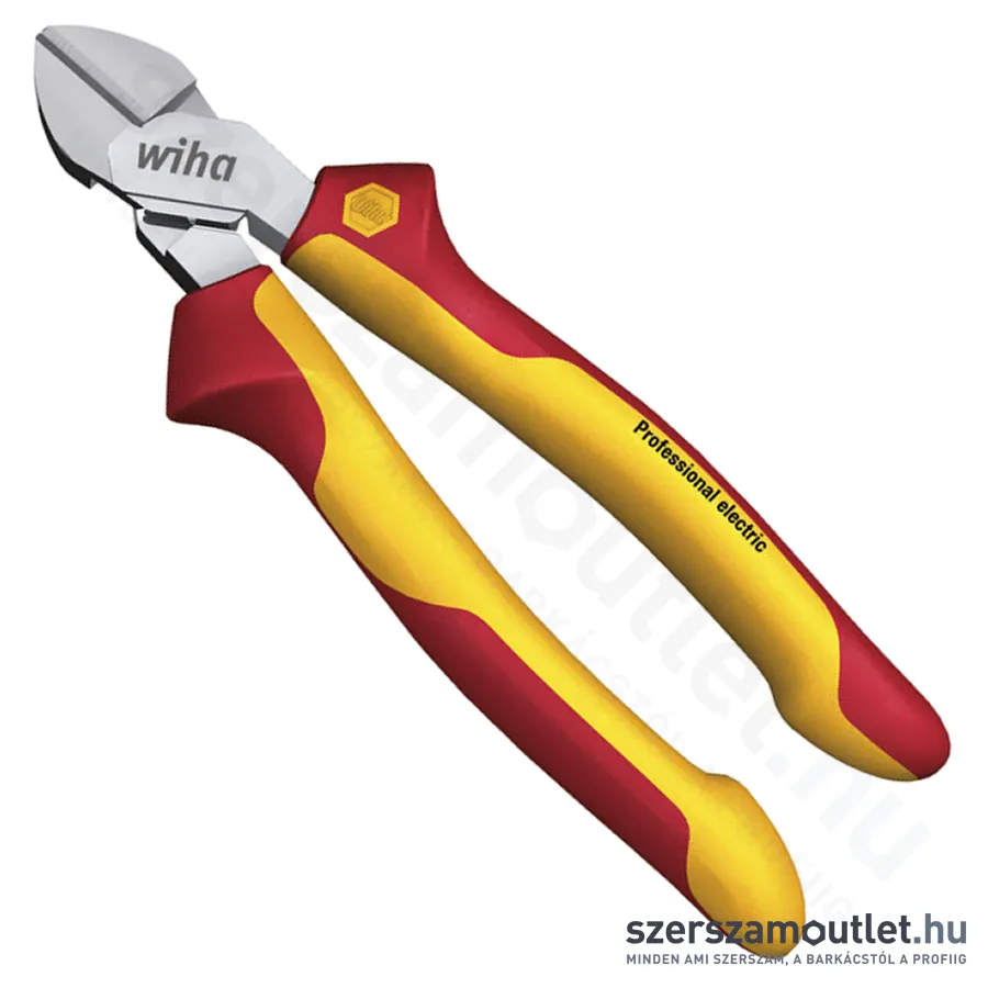 WIHA Professional Electric VDE Oldalcsípő fogó, DynamicJoint, 160mm (Z12106160/No.43335)