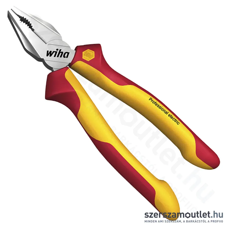 WIHA Professional Electric VDE Kombinált fogó (egyetemes fogó) 180mm (Z01006180/No.26708)