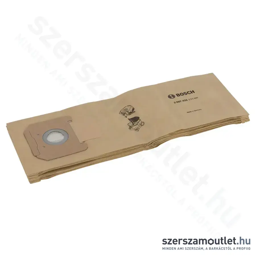 BOSCH Papír szűrőtasak GAS 35-höz (porzsák) (2607432035)