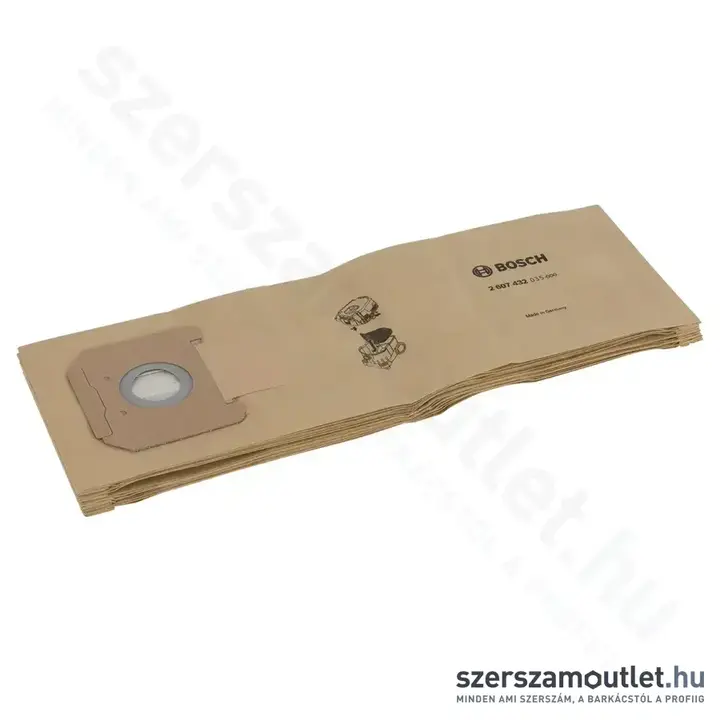 BOSCH Papír szűrőtasak GAS 35-höz (porzsák) (2607432035)