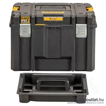 DEWALT TSTAK VI Szerszámgéptartó IP54, 440x332x301mm (DWST83346-1)
