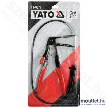 YATO Flexibilis vízcsőbilincs fogó 780mm (YT-0677)