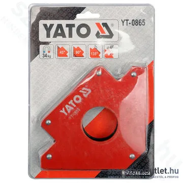 YATO Hegesztési munkadarabtartó mágnes 122x190x25mm (YT-0865)