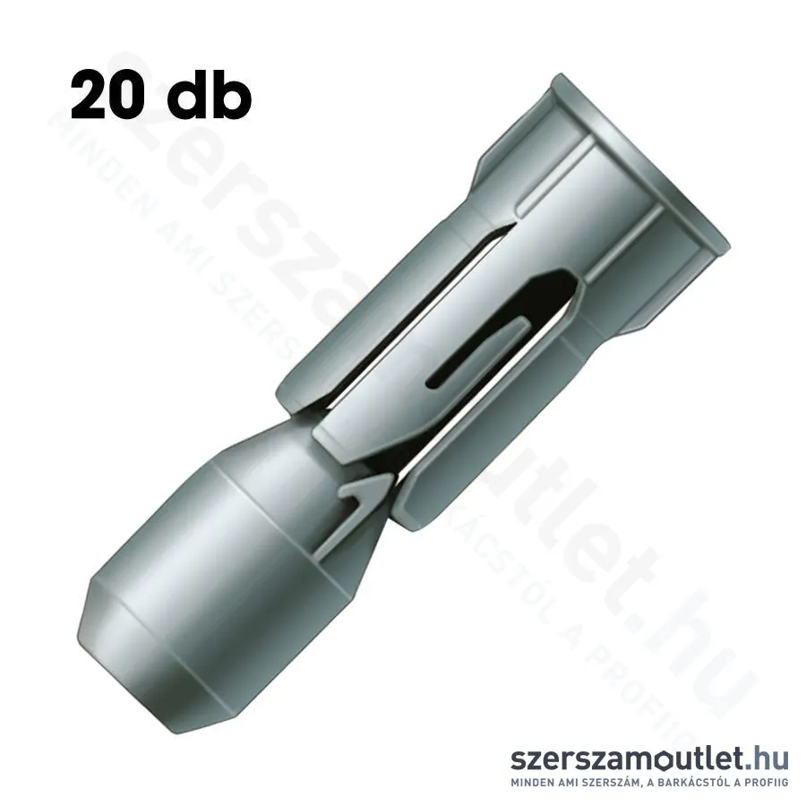 FISCHER PD 10 Üreges lapdübel 10x28mm [20db] (15935)
