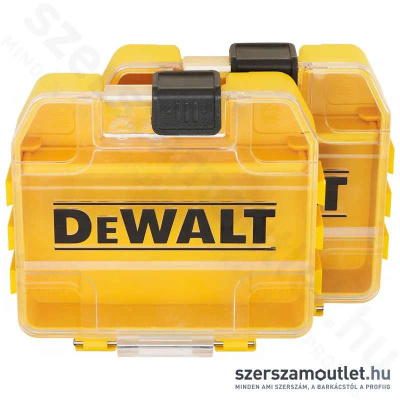 DEWALT TOUGHCASE Kis tárolódoboz 75x65x15mm (2db) (DT70800-QZ)