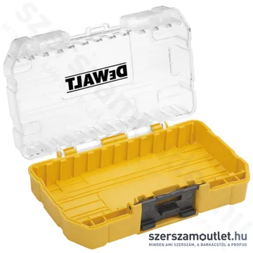 DEWALT Kis TOUGHCASE tároló (üres) bittartóval és 1db tárolóhellyel (DT70801-QZ)