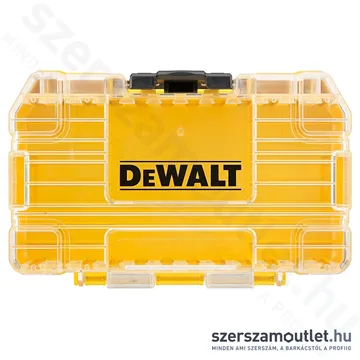 DEWALT Kis TOUGHCASE tároló (üres) bittartóval és 1db tárolóhellyel (DT70801-QZ)