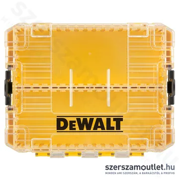 DEWALT Közepes TOUGHCASE tároló (üres) bittartóval és 2db tárolóhellyel (DT70803-QZ)