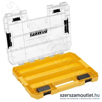 DEWALT Nagy TOUGHCASE szortimenter (üres) elválasztóval 335x440x67mm (DT70839-QZ)